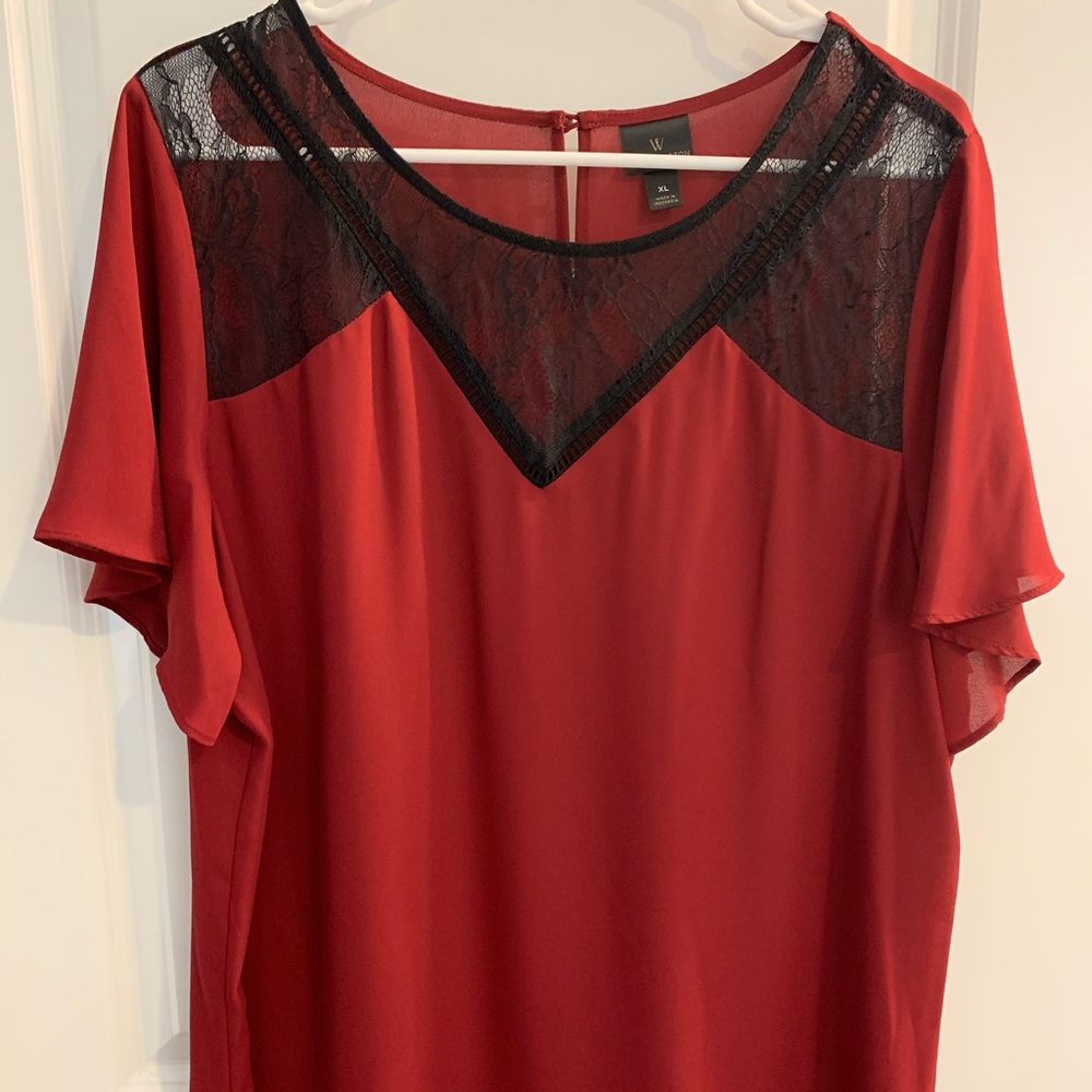 Worthington Flowy Top